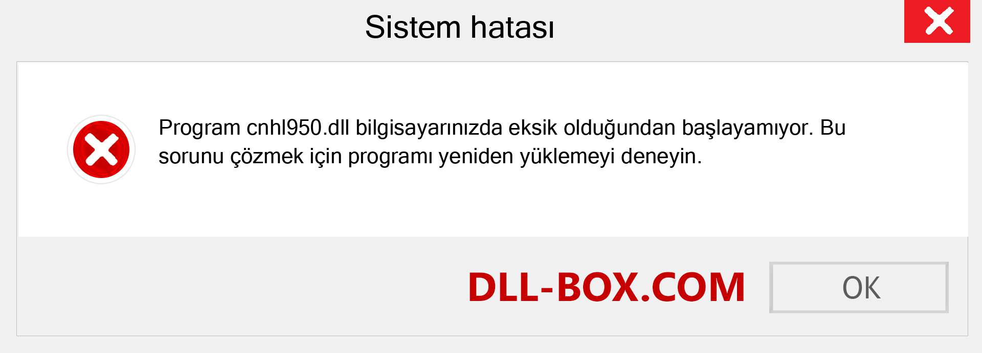 cnhl950.dll dosyası eksik mi? Windows 7, 8, 10 için İndirin - Windows'ta cnhl950 dll Eksik Hatasını Düzeltin, fotoğraflar, resimler